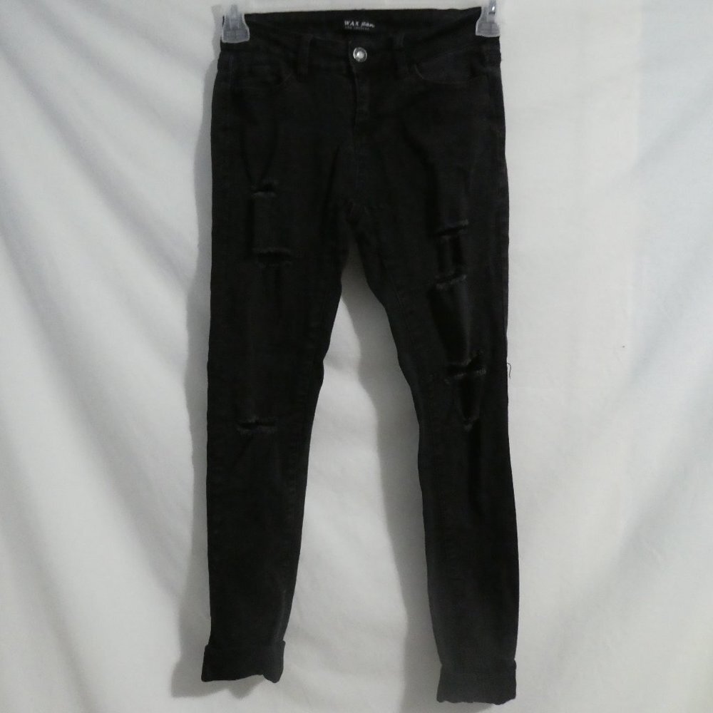 WAX JEAN distressed /damaged denim, size 5